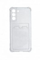 Чехол-накладка для Samsung G9900F S21 FE VEGLAS Air Pocket прозрачный - фото