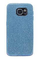 Купить Чехол-накладка для Samsung G920 S6 JZZS Shinny 3в1 TPU синяя оптом, в розницу в ОРЦ Компаньон