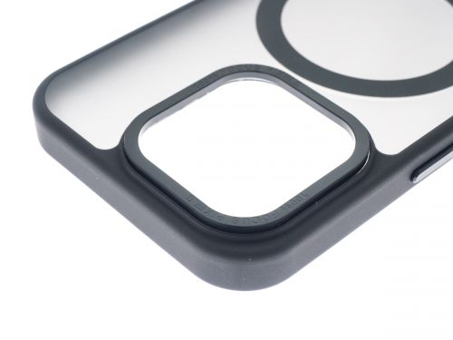 Чехол-накладка для iPhone 15 Pro VEGLAS Fog Magnetic черный оптом, в розницу Центр Компаньон фото 3