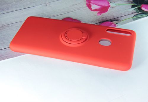 Чехол-накладка для Samsung A207F A20s SOFT TOUCH TPU КОЛЬЦО красный - фото фото 3