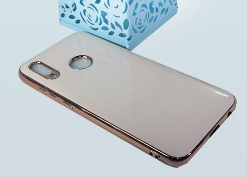 Чехол-накладка для Samsung M20 ELECTROPLATED TPU+PET розовый - фото фото 3