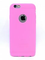 Купить Чехол-накладка для iPhone 6/6S NEW СИЛИКОН 100% ультратон темно-розовый оптом, в розницу в ОРЦ Компаньон