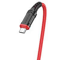 Купить Кабель USB-Micro USB BOROFONE BX67 2.0A 1м красный оптом, в розницу в ОРЦ Компаньон