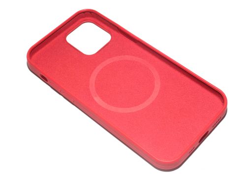 Чехол-накладка для iPhone 12\12 Pro SILICONE TPU NL поддержка MagSafe красный коробка оптом, в розницу Центр Компаньон фото 2