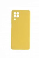 Чехол-накладка для Samsung A225F A22 SILICONE CASE OP закрытый желтый (20) - фото