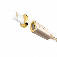 Купить Кабель USB Lightning 8Pin HOCO U16 Magnetic absorption 1.2m золото оптом, в розницу в ОРЦ Компаньон