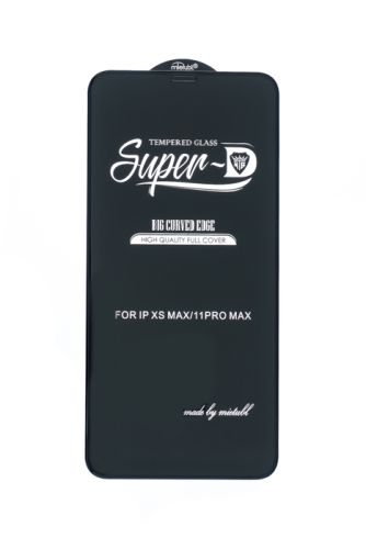 Защитное стекло для iPhone XS Max/11 Pro Max Mietubl Super-D пакет черный оптом, в розницу Центр Компаньон