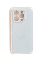 Купить Чехол-накладка для iPhone 15 Pro VEGLAS SILICONE CASE NL Защита камеры белый (9) оптом, в розницу в ОРЦ Компаньон