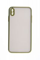 Купить Чехол-накладка для iPhone XS Max VEGLAS Fog оливковый оптом, в розницу в ОРЦ Компаньон