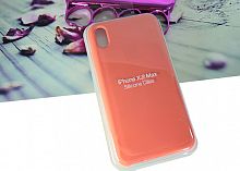 Купить Чехол-накладка для iPhone XS Max SILICONE CASE оранжевый (13) оптом, в розницу в ОРЦ Компаньон