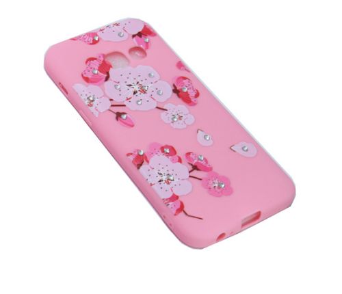 Чехол-накладка для Samsung A320F FASHION Розовое TPU стразы Вид 10 - оптовая продажа фото 2 Чехол-накладка для Samsung A320F FASHION Розовое TPU стразы Вид 10 - фото фото 2