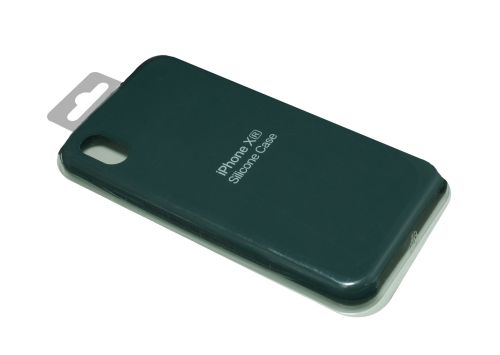 Чехол-накладка для iPhone XR SILICONE CASE темно-зеленый (49) оптом, в розницу Центр Компаньон фото 2