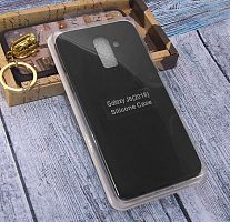 Купить Чехол-накладка для Samsung J810F J8 2018 SILICONE CASE закрытый черный оптом, в розницу в ОРЦ Компаньон