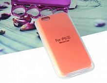 Чехол-накладка для iPhone 6/6S VEGLAS SILICONE CASE персиковый (2) - фото