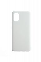 Купить Чехол-накладка для Samsung A515F A51 SILICONE CASE NL OP закрытый белый (9) оптом, в розницу в ОРЦ Компаньон