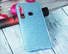 Купить Чехол-накладка для Samsung A920F A9 2018 JZZS Shinny 3в1 TPU синяя оптом, в розницу в ОРЦ Компаньон