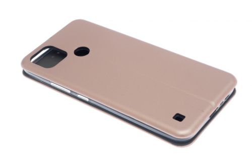 Чехол-книжка для Realme С21Y VEGLAS BUSINESS розовое золото - фото фото 3