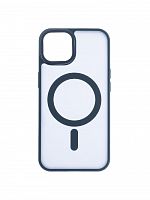 Чехол-накладка для iPhone 14 VEGLAS Fog Magnetic темно-синий - фото