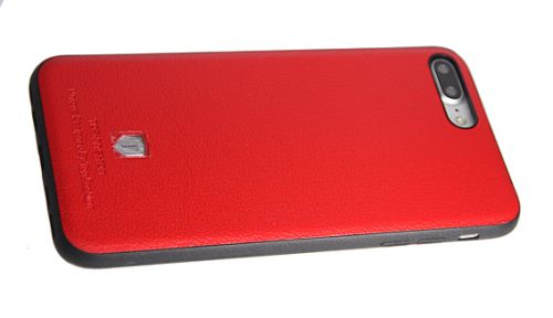 Чехол-накладка для iPhone 7/8 Plus TOP FASHION Litchi TPU красный пакет оптом, в розницу Центр Компаньон фото 3