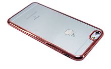 Купить Чехол-накладка для iPhone 6/6S Plus  РАМКА TPU розовое золото оптом, в розницу в ОРЦ Компаньон