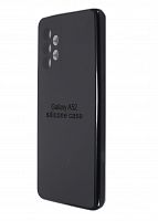 Купить Чехол-накладка для Samsung A525F A52 SILICONE CASE закрытый черный (3) оптом, в розницу в ОРЦ Компаньон