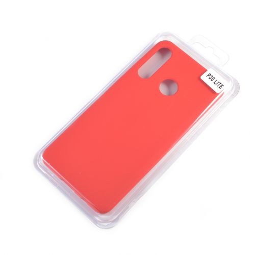 Чехол-накладка для HUAWEI P30 Lite VEGLAS SILICONE CASE закрытый красный (1) оптом, в розницу Центр Компаньон фото 2