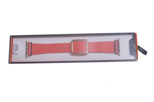 Ремешок для Apple Watch Square buckle 38/40/41mm красный оптом, в розницу Центр Компаньон фото 3