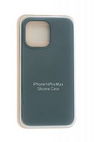 Купить Чехол-накладка для iPhone 14 Pro Max SILICONE CASE закрытый хвойно-зеленый (58) оптом, в розницу в ОРЦ Компаньон
