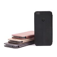 Чехол-книжка для HUAWEI P8 Lite 2017/GR3 BUSINESS черный - фото