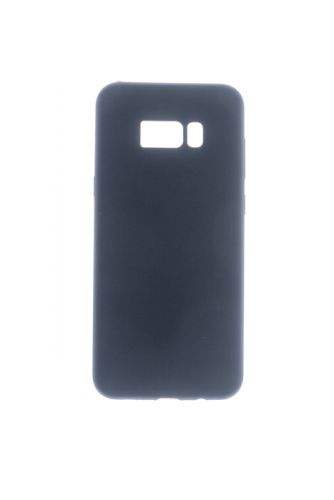 Чехол-накладка для Samsung G955F S8 Plus SILICONE CASE OP закрытый черный (3) оптом, в розницу Центр Компаньон