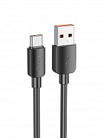 Кабель USB Type-C HOCO X96 Hyper 100W 1.0м черный - фото