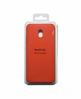 Купить Чехол-накладка для XIAOMI Redmi 8A SILICONE CASE закрытый красный (1) оптом, в розницу в ОРЦ Компаньон