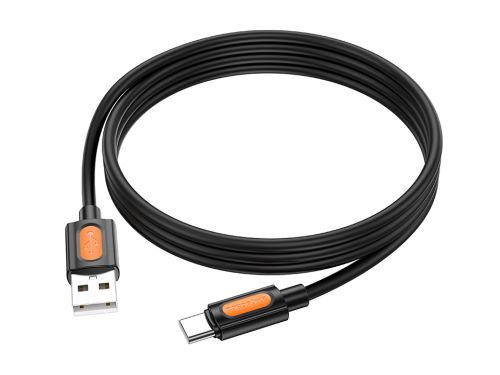 Кабель USB Type-C BOROFONE BX114 Structure 3A 1м черный - оптовая продажа фото 4 Кабель USB Type-C BOROFONE BX114 Structure 3A 1м черный - фото фото 4