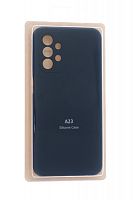 Купить Чехол-накладка для Samsung A235F A23 SILICONE CASE закрытый темно-синий (8) оптом, в розницу в ОРЦ Компаньон