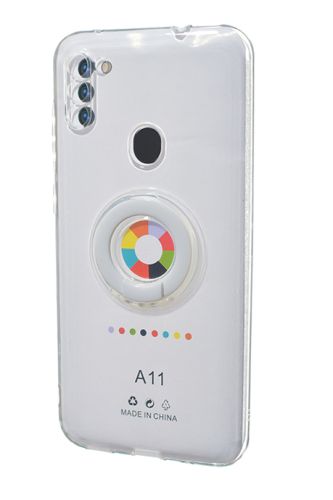 Чехол-накладка для Samsung A115 A11 NEW RING TPU белый оптом, в розницу Центр Компаньон фото 2