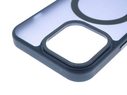 Чехол-накладка для iPhone 13 Pro VEGLAS Fog Magnetic темно-синий - оптовая продажа фото 3 Чехол-накладка для iPhone 13 Pro VEGLAS Fog Magnetic темно-синий - фото фото 3