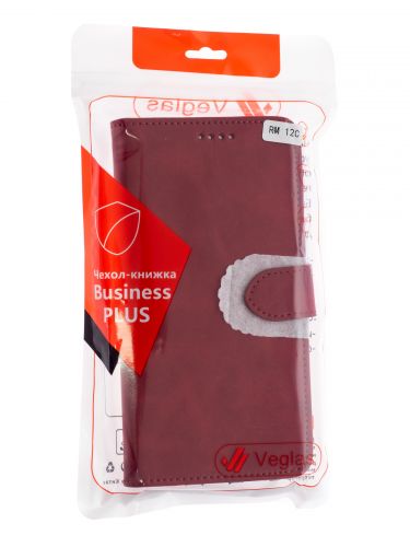 Чехол-книжка для XIAOMI Redmi 12C VEGLAS BUSINESS PLUS красный оптом, в розницу Центр Компаньон фото 5
