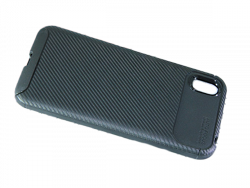 Чехол-накладка для HUAWEI Honor 8S/Y5 2019 BECATION BEETLES CARBON TPU ANTISHOCK черный - фото фото 2