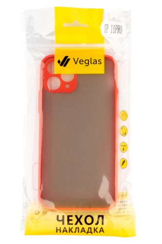 Чехол-накладка для iPhone 11 Pro VEGLAS Fog красный оптом, в розницу Центр Компаньон фото 3