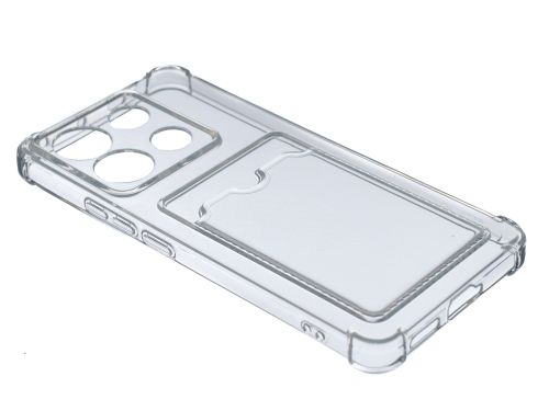 Чехол-накладка для XIAOMI Redmi Note 13 Pro 5G VEGLAS Air Pocket прозрачный оптом, в розницу Центр Компаньон фото 2