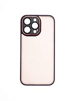 Чехол-накладка для iPhone 14 Pro Max VEGLAS Crystal Shield фиолетовый - фото