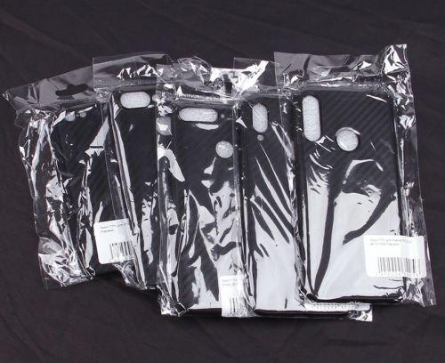 Чехол-накладка для Samsung A207F A20s CARBON TPU черный оптом, в розницу Центр Компаньон фото 4