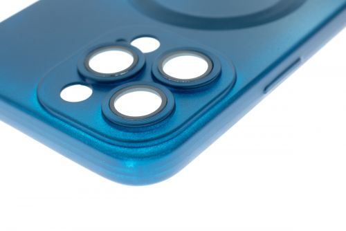 Чехол-накладка для iPhone 14 Pro Max VEGLAS Lens Magnetic синий оптом, в розницу Центр Компаньон фото 3