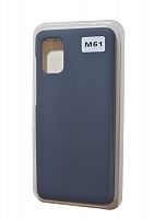 Купить Чехол-накладка для Samsung M515F M51 SILICONE CASE NL закрытый темно-синий (8) оптом, в розницу в ОРЦ Компаньон