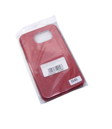 Чехол-накладка для Samsung G920 S6 JZZS Shinny 3в1 TPU красная оптом, в розницу Центр Компаньон фото 3