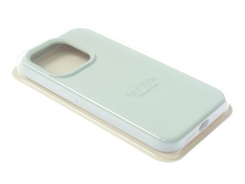 Чехол-накладка для iPhone 15 Pro SILICONE CASE закрытый белый (9) оптом, в розницу Центр Компаньон фото 2