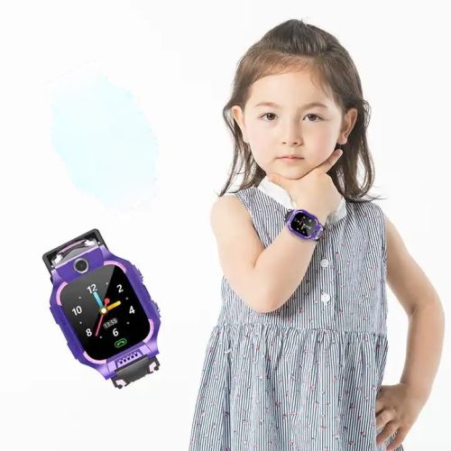 Детские часы GPS треккер E12 фиолетовый оптом, в розницу Центр Компаньон фото 2