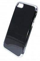 Чехол-накладка для iPhone 7/8/SE HOCO OBSIDIAN protective серебро - фото