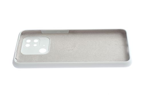 Чехол-накладка для XIAOMI Redmi 10C SILICONE CASE NL OP закрытый белый (9) оптом, в розницу Центр Компаньон фото 3