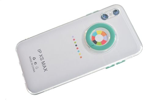 Чехол-накладка для iPhone XS Max NEW RING TPU бирюзовый оптом, в розницу Центр Компаньон фото 4